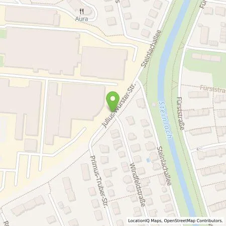 Standortübersicht der Tankstelle ecowerk e-charge GmbH in 07207 Tübingen