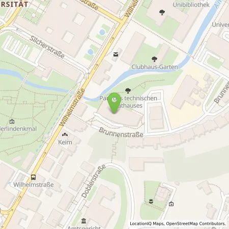 Standortübersicht der Tankstelle ecowerk e-charge GmbH in 72074 Tübingen