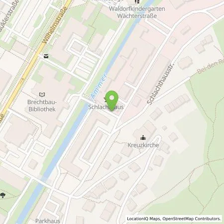 Standortübersicht der Tankstelle ecowerk e-charge GmbH in 72074 Tübingen