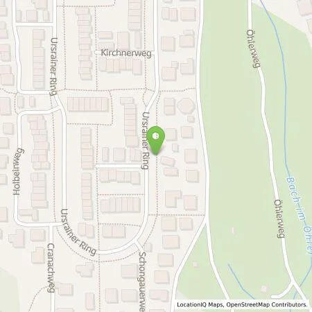 Standortübersicht der Tankstelle ecowerk e-charge GmbH in 72076 Tübingen