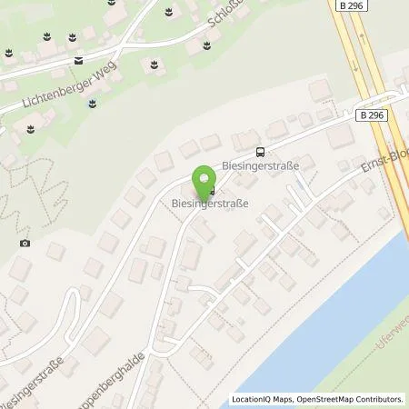 Standortübersicht der Tankstelle ecowerk e-charge GmbH in 72070 Tübingen