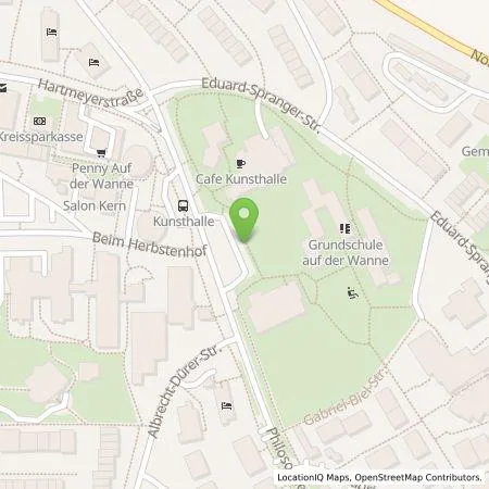 Standortübersicht der Tankstelle ecowerk e-charge GmbH in 72076 Tübingen