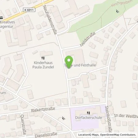 Standortübersicht der Tankstelle ecowerk e-charge GmbH in 72074 Tübingen