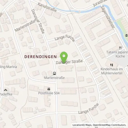 Standortübersicht der Tankstelle ecowerk e-charge GmbH in 72072 Tübingen