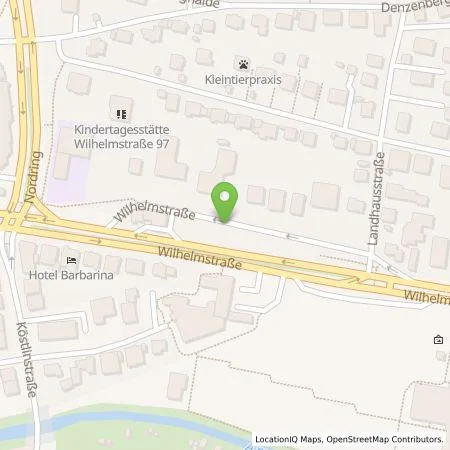 Standortübersicht der Tankstelle ecowerk e-charge GmbH in 72074 Tübingen