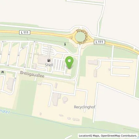 Standortübersicht der Tankstelle Fastned Deutschland GmbH & Co. KG in 79336 Herbolzheim