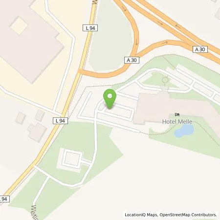 Standortübersicht der Tankstelle Fastned Deutschland GmbH & Co. KG in 49324 Melle