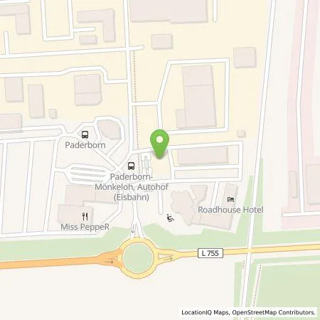 Standortübersicht der Tankstelle Fastned Deutschland GmbH & Co. KG in 33106 Paderborn