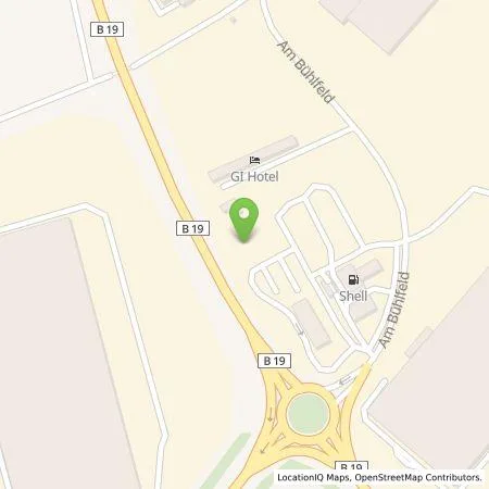 Standortübersicht der Tankstelle Fastned Deutschland GmbH & Co. KG in 89537 Giengen