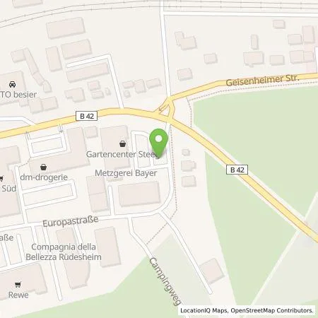 Standortübersicht der Tankstelle ESWE Versorgungs AG in 65385 Rüdesheim am Rhein