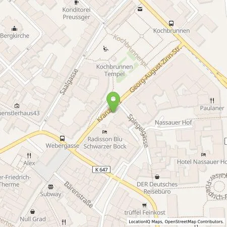 Standortübersicht der Tankstelle ESWE Versorgungs AG in 65183 Wiesbaden