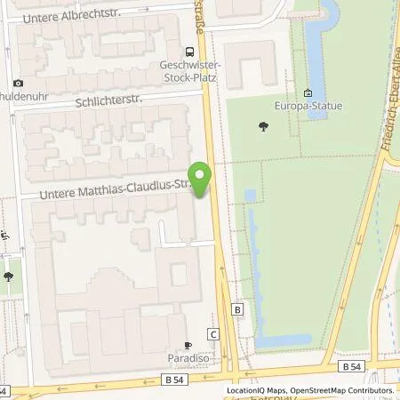 Standortübersicht der Tankstelle ESWE Versorgungs AG in 65185 Wiesbaden