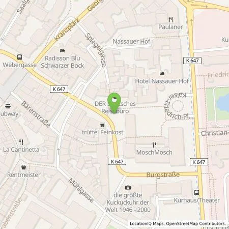 Standortübersicht der Tankstelle ESWE Versorgungs AG in 65183 Wiesbaden