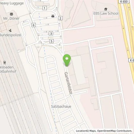 Standortübersicht der Tankstelle ESWE Versorgungs AG in 65189 Wiesbaden