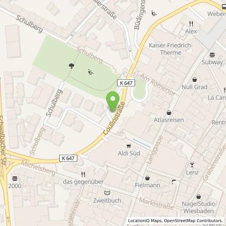 Standortübersicht der Tankstelle ESWE Versorgungs AG in 65183 Wiesbaden