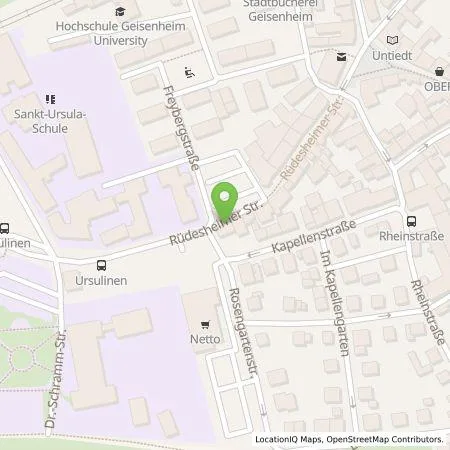 Standortübersicht der Tankstelle ESWE Versorgungs AG in 65366 Geisenheim