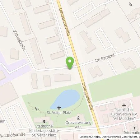 Standortübersicht der Tankstelle ESWE Versorgungs AG in 55246 Wiesbaden