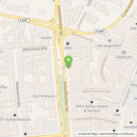 Standortübersicht der Tankstelle ESWE Versorgungs AG in 65183 Wiesbaden