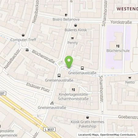 Standortübersicht der Tankstelle ESWE Versorgungs AG in 65195 Wiesbaden