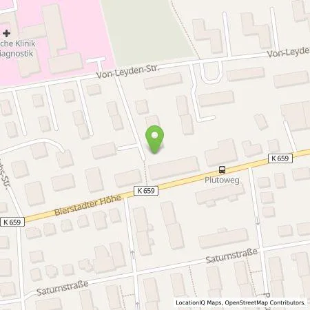 Standortübersicht der Tankstelle ESWE Versorgungs AG in 65191 Wiesbaden