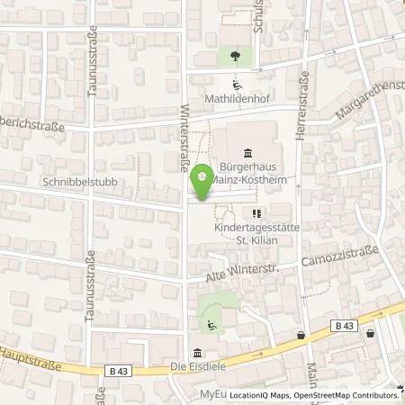 Standortübersicht der Tankstelle ESWE Versorgungs AG in 55246 Wiesbaden