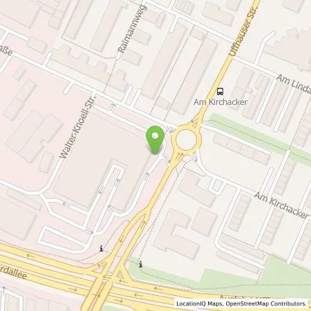 Standortübersicht der Tankstelle badenova AG & Co. KG in 79115 Freiburg