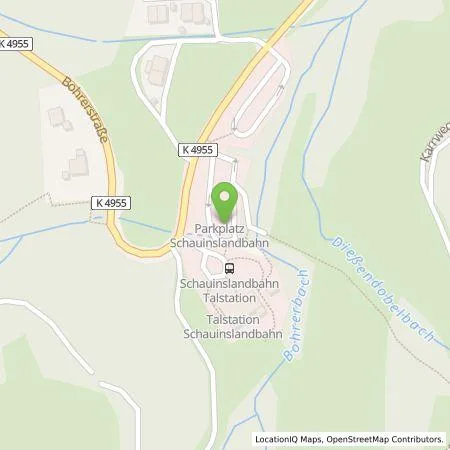 Standortübersicht der Tankstelle badenova AG & Co. KG in 79289 Horben