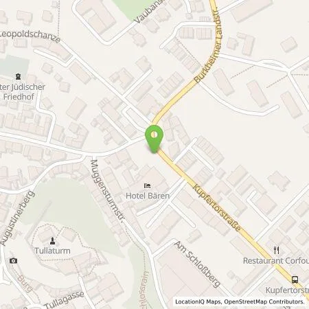 Standortübersicht der Tankstelle badenova AG & Co. KG in 79206 Breisach am Rhein