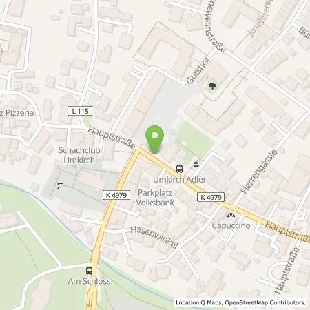 Standortübersicht der Tankstelle badenova AG & Co. KG in 79224 Umkirch