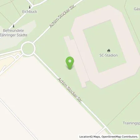 Standortübersicht der Tankstelle badenova AG & Co. KG in 79108 Freiburg