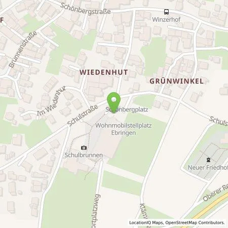 Standortübersicht der Tankstelle badenova AG & Co. KG in 79285 Ebringen