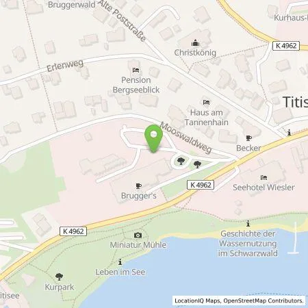 Standortübersicht der Tankstelle badenova AG & Co. KG in 79822 Titisee-Neustadt