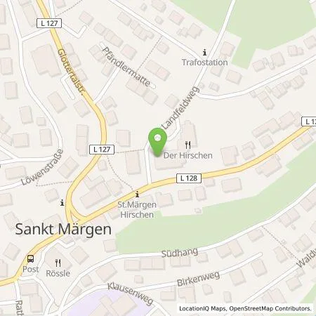 Standortübersicht der Tankstelle badenova AG & Co. KG in 79274 St. Märgen