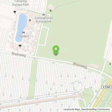 Standortübersicht der Tankstelle badenova AG & Co. KG in 77977 Rust