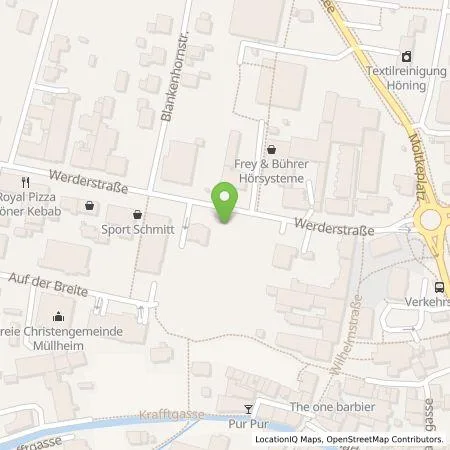 Standortübersicht der Tankstelle badenova AG & Co. KG in 79379 Müllheim