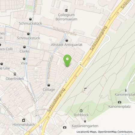 Standortübersicht der Tankstelle badenova AG & Co. KG in 79098 Freiburg