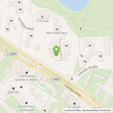 Standortübersicht der Tankstelle badenova AG & Co. KG in 79110 Freiburg im Breisgau