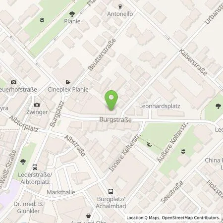 Standortübersicht der Tankstelle FairEnergie GmbH in 72764 Reutlingen