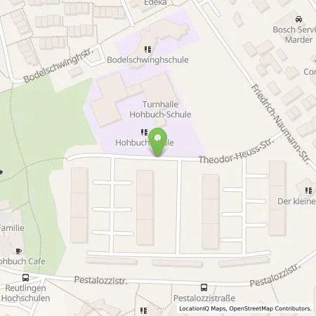 Standortübersicht der Tankstelle FairEnergie GmbH in 72762 Reutlingen