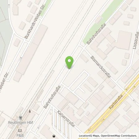 Standortübersicht der Tankstelle FairEnergie GmbH in 72764 Reutlingen