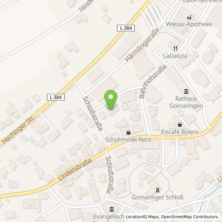 Standortübersicht der Tankstelle FairEnergie GmbH in 72810 Gomaringen