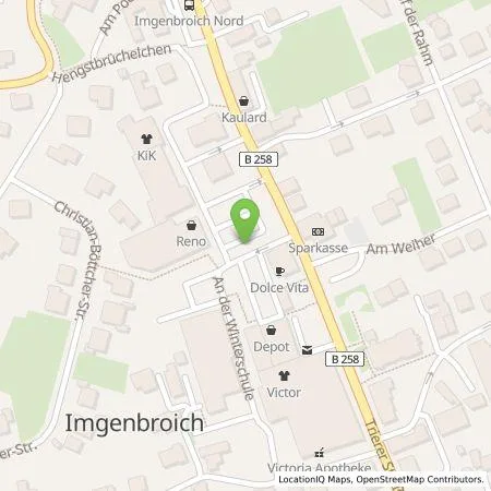 Standortübersicht der Tankstelle STAWAG - Stadt- und Städteregionswerke Aachen AG in 52156 Monschau