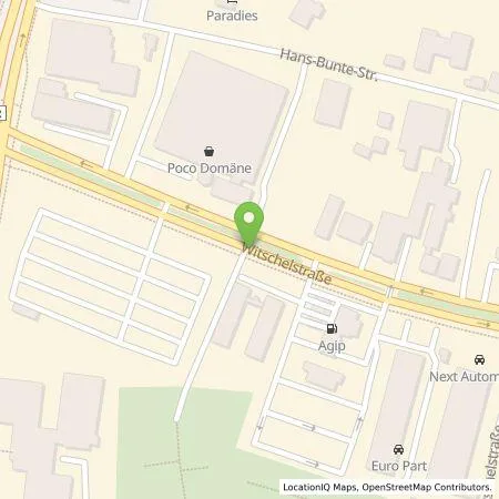 Standortübersicht der Tankstelle SVG Straßenverkehrsgenossenschaft Süd eG in 90431 Nürnberg