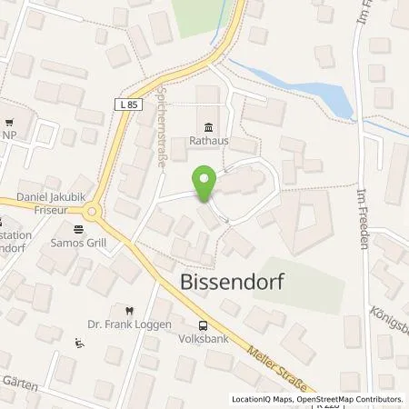 Standortübersicht der Tankstelle Westenergie Metering GmbH in 49143 Bissendorf