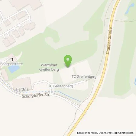 Standortübersicht der Tankstelle Energieversorgung Landsberg GmbH & Co. KG in 86926 Greifenberg