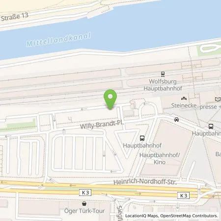 Standortübersicht der Tankstelle LSW Energie GmbH & Co. KG in 38440 Wolsburg