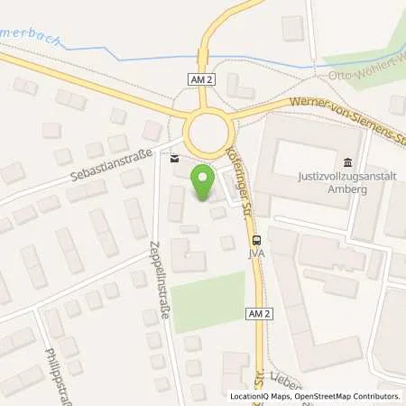 Standortübersicht der Tankstelle EnBW mobility+ AG und Co.KG in 92224 Amberg