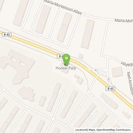 Standortübersicht der Tankstelle Fraunhofer-Gesellschaft e. V. in 63457 Hanau