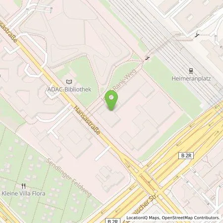 Standortübersicht der Tankstelle Fraunhofer-Gesellschaft e. V. in 80686 München