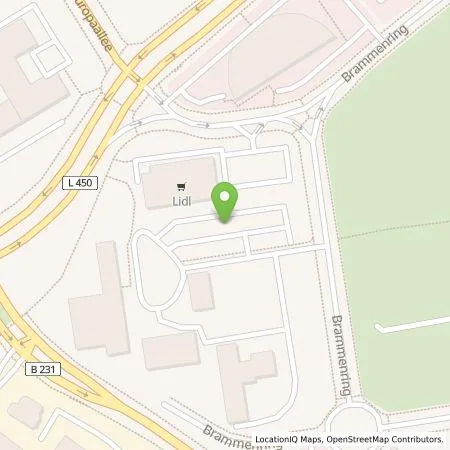 Standortübersicht der Tankstelle Fraunhofer-Gesellschaft e. V. in 46047 Oberhausen